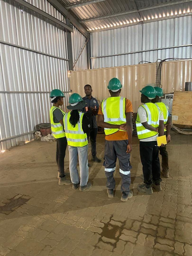 Amatola team conducting a site walk