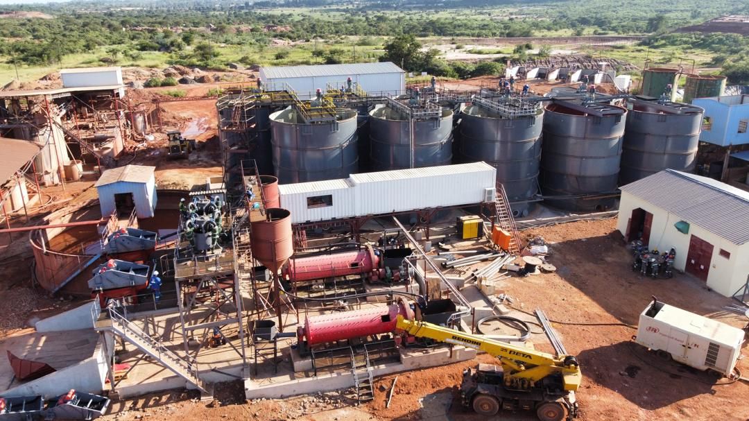 Amaveni plant tanks and processing equipment