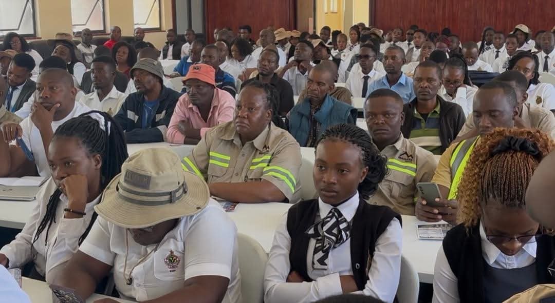 Delegates, including Magaya Mining team members, at the Kwekwe District Silicosis Awareness Conference