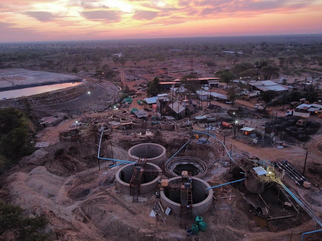 Aerial view of Walden at sunset