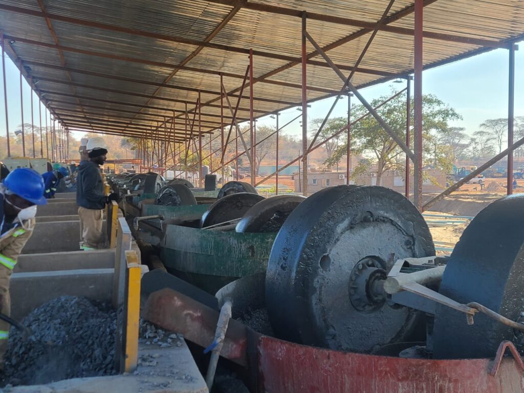 Gold Round mills in Zimbabwe